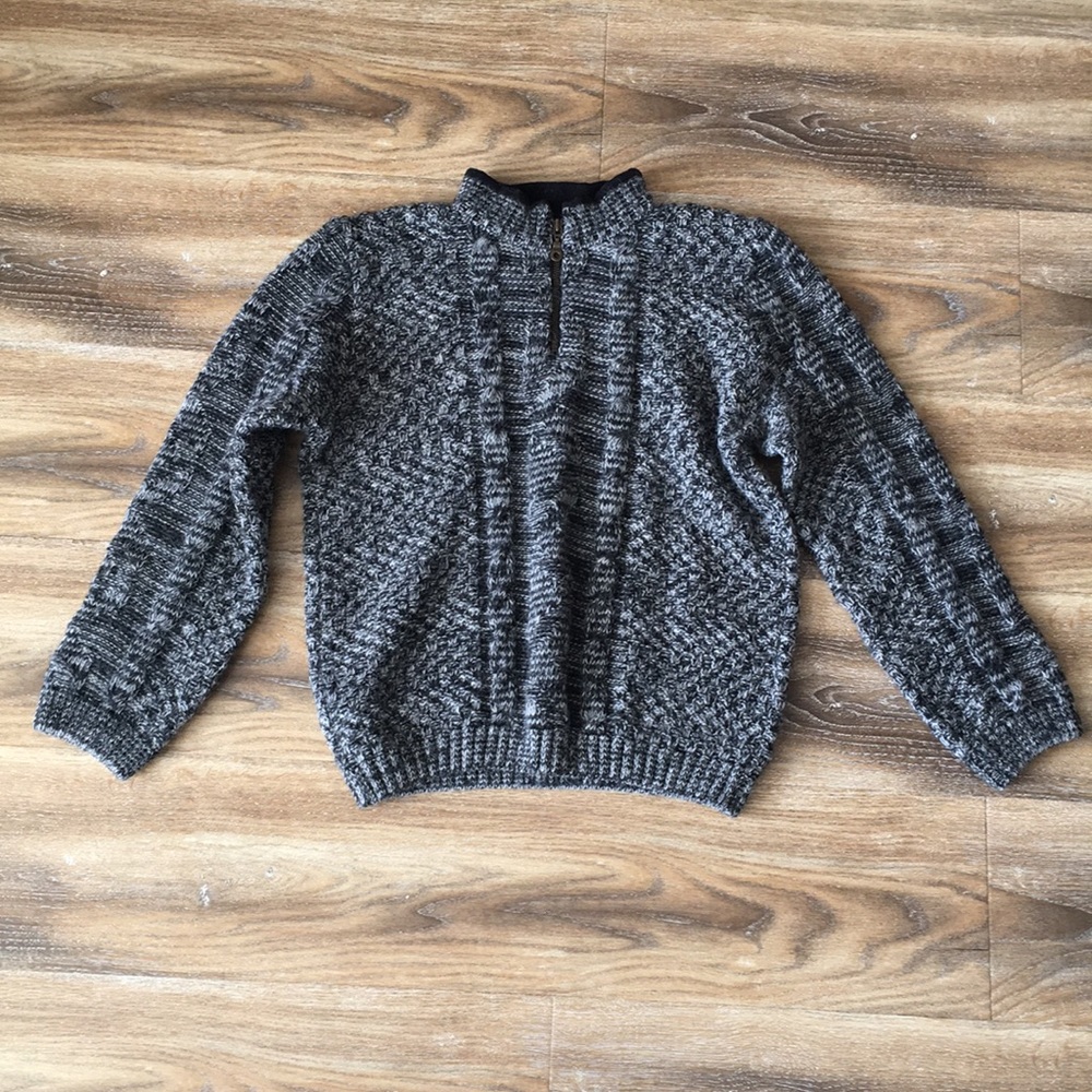 Kidka Iceland Pure Wool Half Zip Sweater